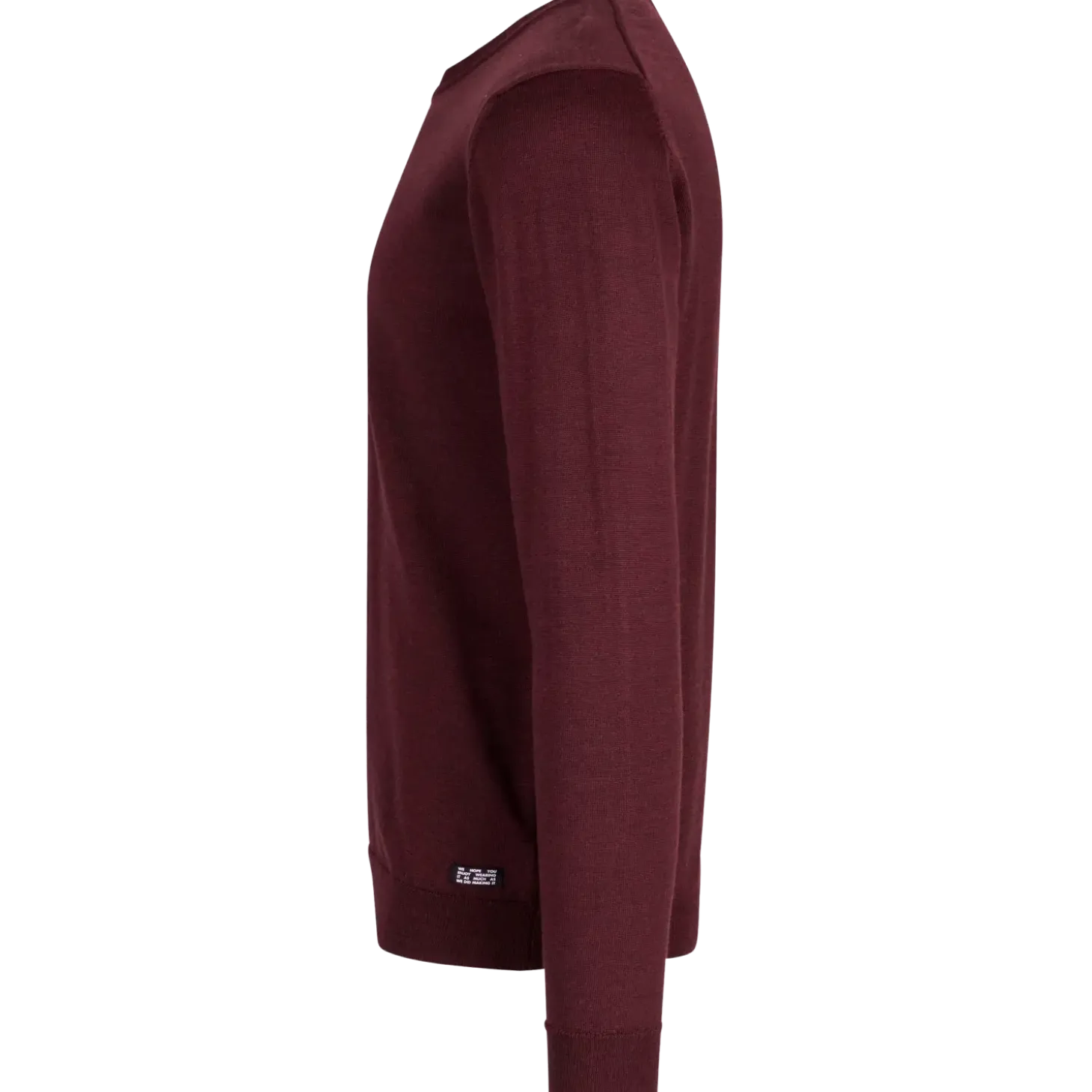 ID Pullover herre bordeaux melange str. XL