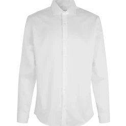 ID Seven Seas Fine Twill modern fit skjorte herre hvid str. L