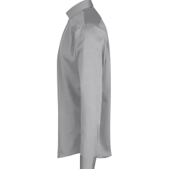ID Seven Seas Fine Twill modern fit skjorte herre silver grey str. 2XL
