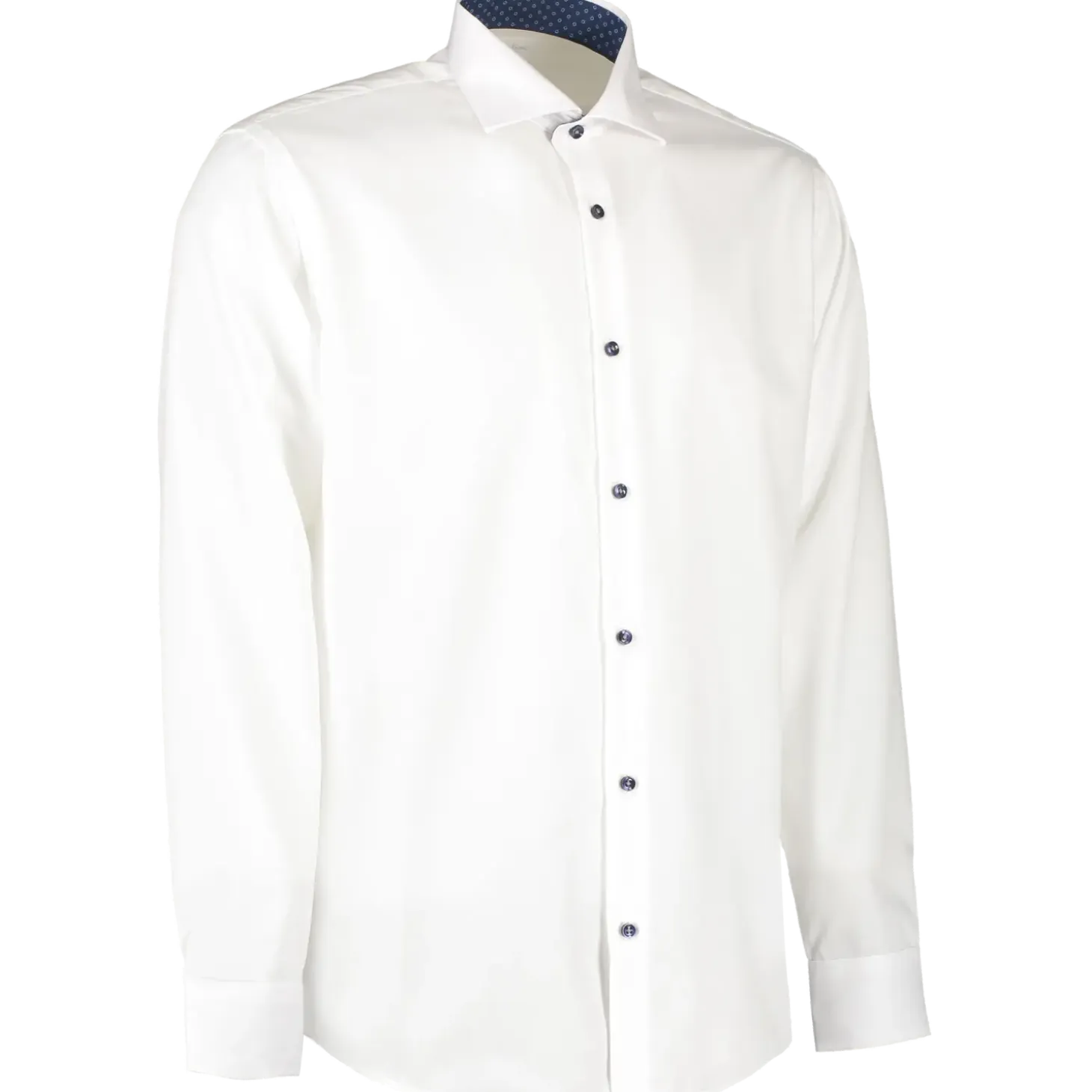 ID Seven Seas Fine Twill Virginia herre skjorte hvid str. M