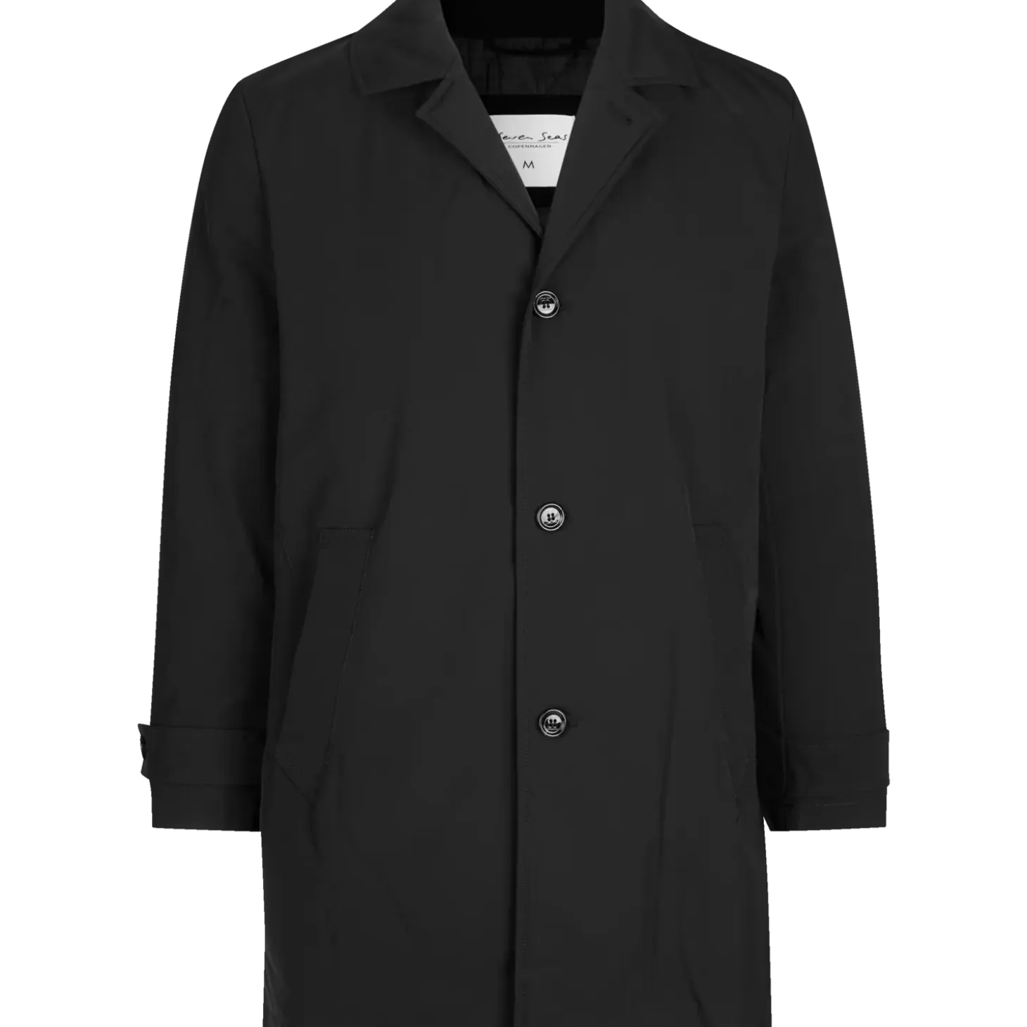 ID Seven Seas herre helårsjakke sort str. 2XL