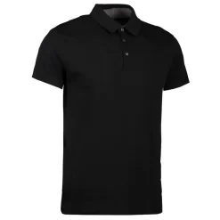 ID Seven Seas herre poloshirt sort str. M