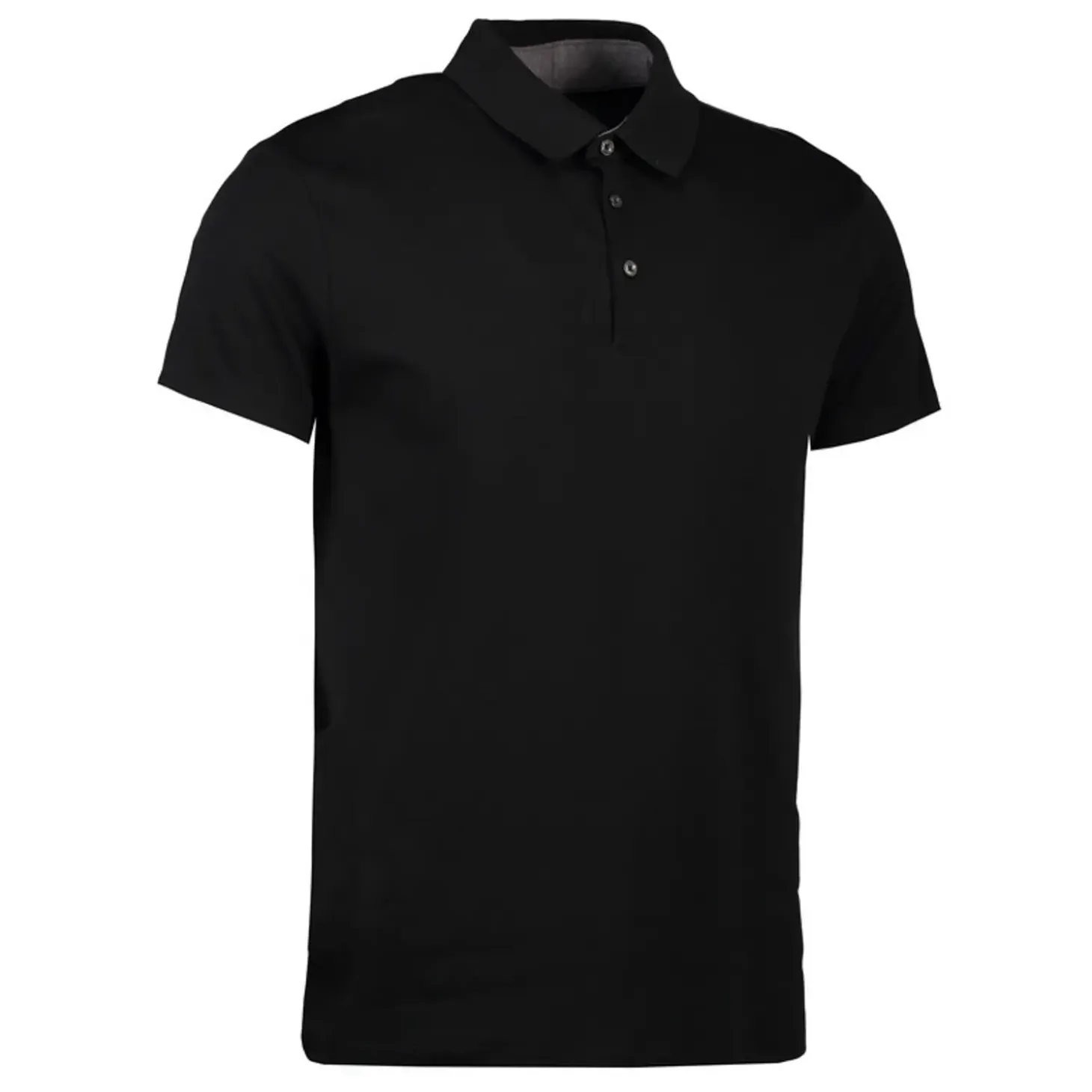 ID Seven Seas herre poloshirt sort str. M