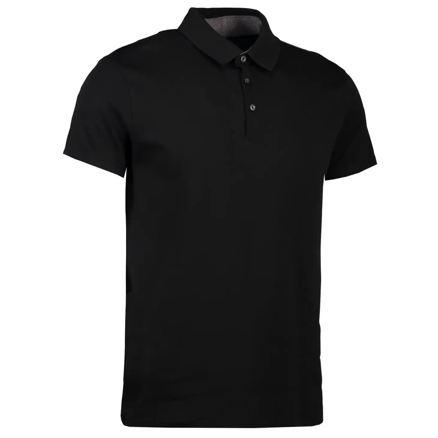 ID Seven Seas herre poloshirt sort str. M