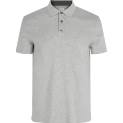 ID Seven Seas herre poloshirt lys grå melange str. XL