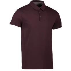 ID Seven Seas herre poloshirt dyb rød str. 2XL