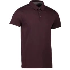 ID Seven Seas herre poloshirt dyb rød str. 2XL