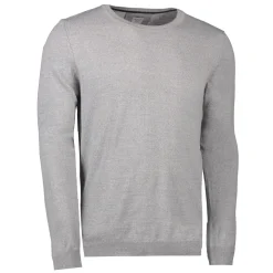 ID S650 Pullover herre lys grå melange str. L