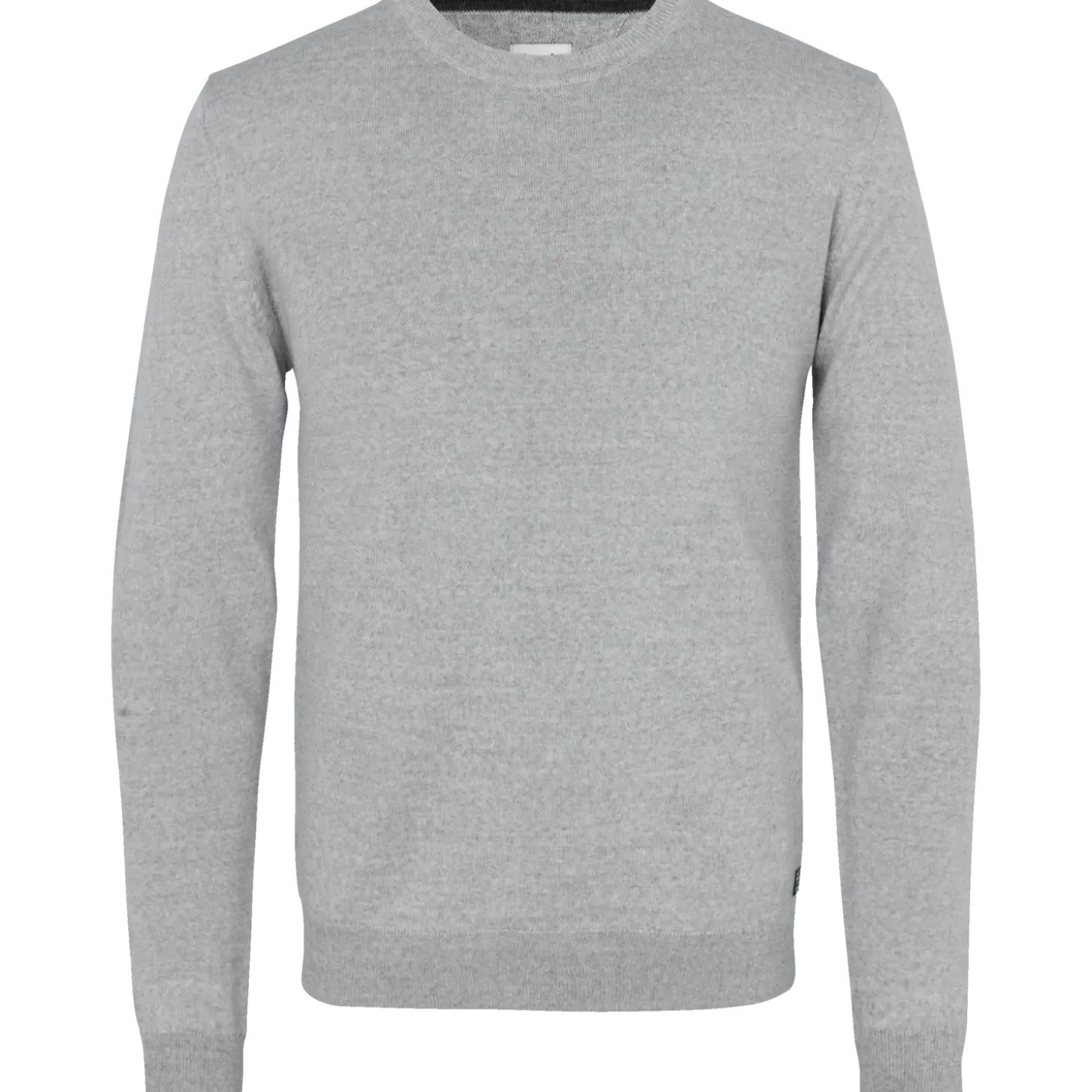 ID S650 Pullover herre lys grå melange str. L