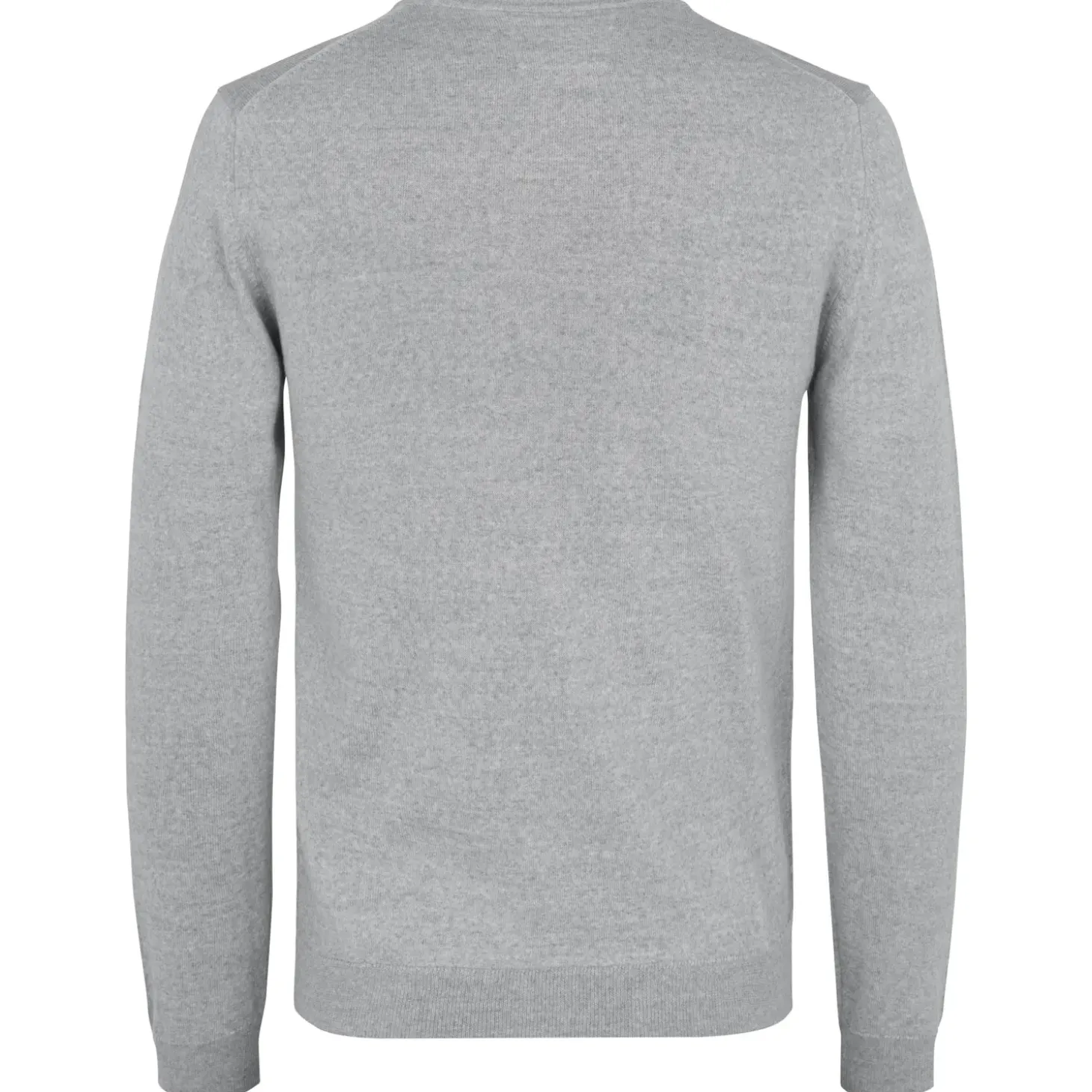 ID S650 Pullover herre lys grå melange str. L