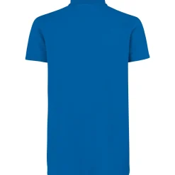 ID stretch herre poloshirt azur str. L