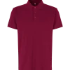 ID stretch herre poloshirt bordeaux str. 2XL