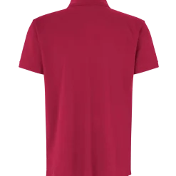 ID stretch herre poloshirt cerise str. L