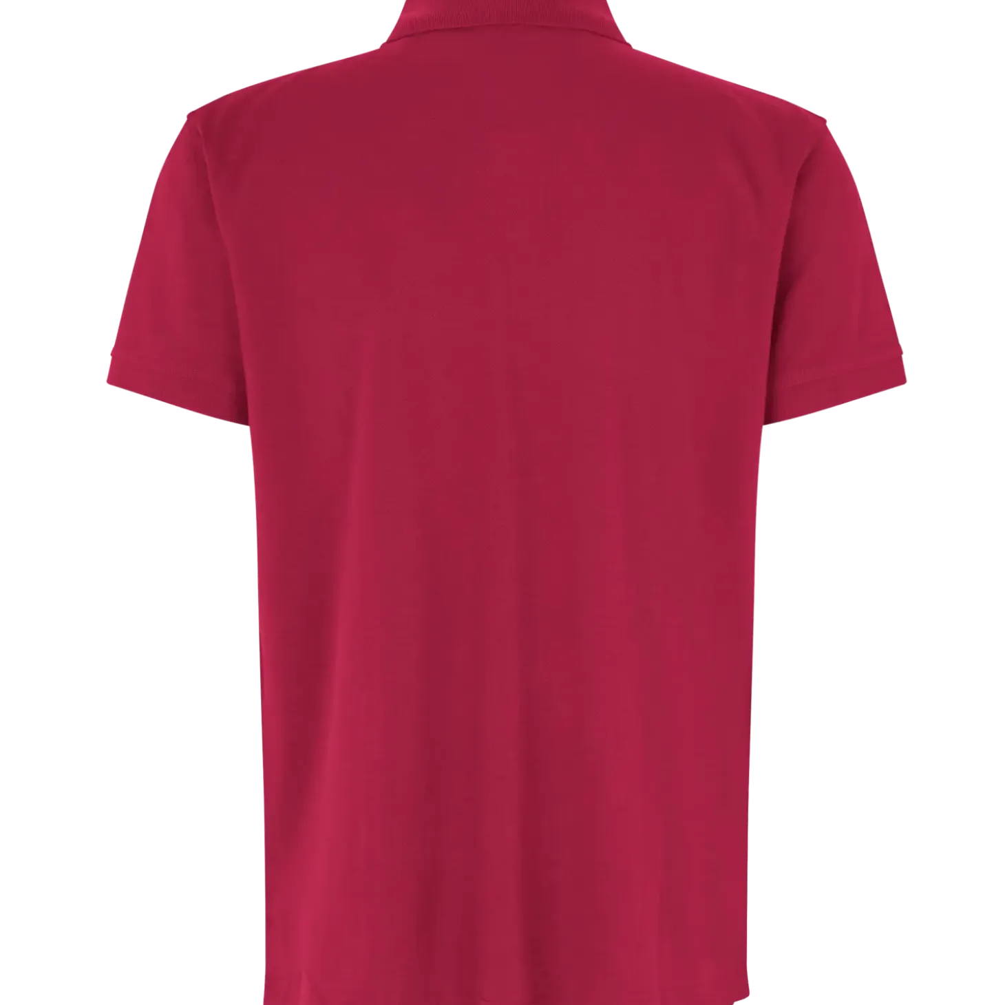ID stretch herre poloshirt cerise str. L
