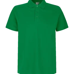 ID stretch herre poloshirt grøn str. L