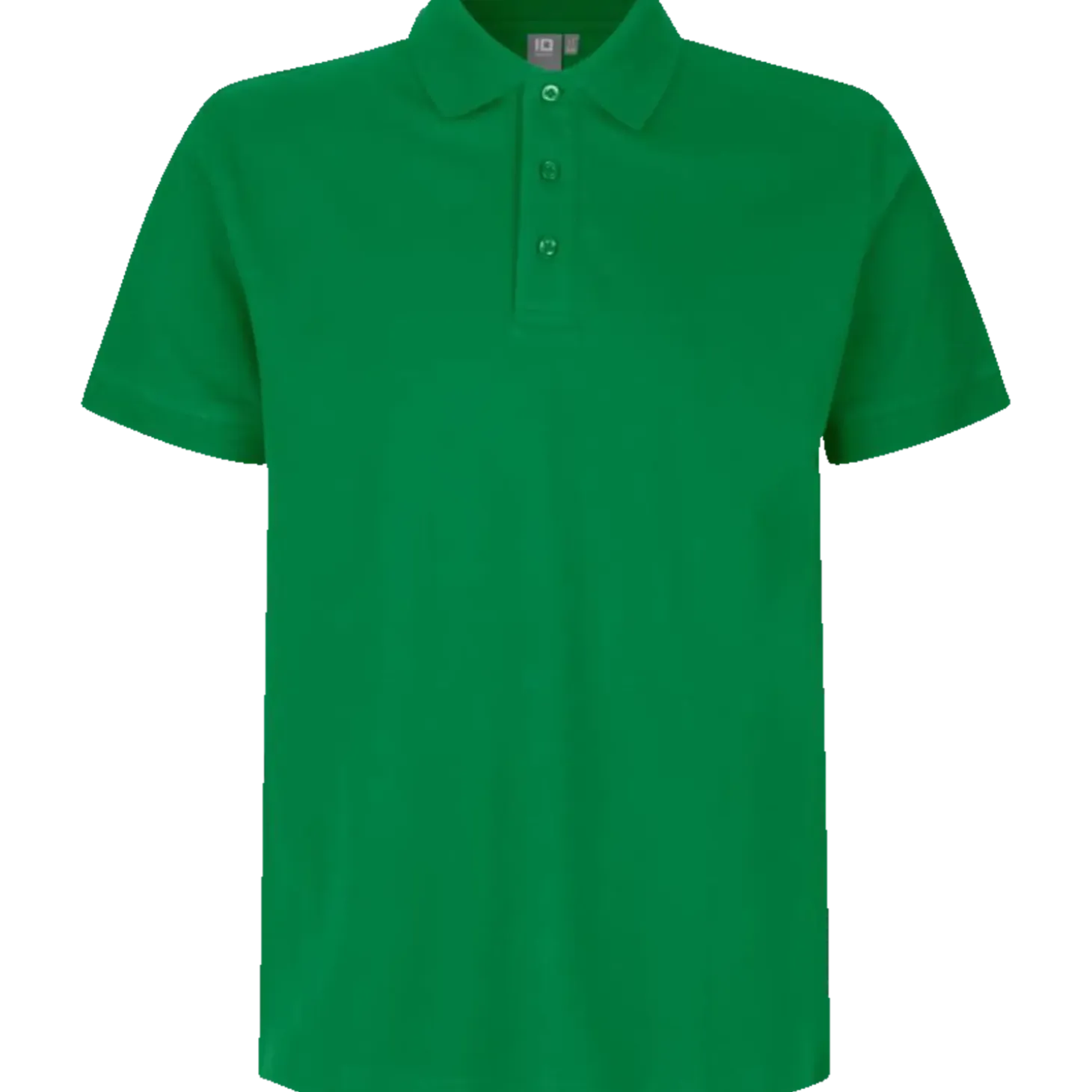 ID stretch herre poloshirt grøn str. L