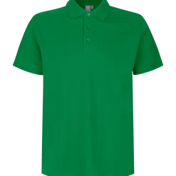 ID stretch herre poloshirt grøn str. L