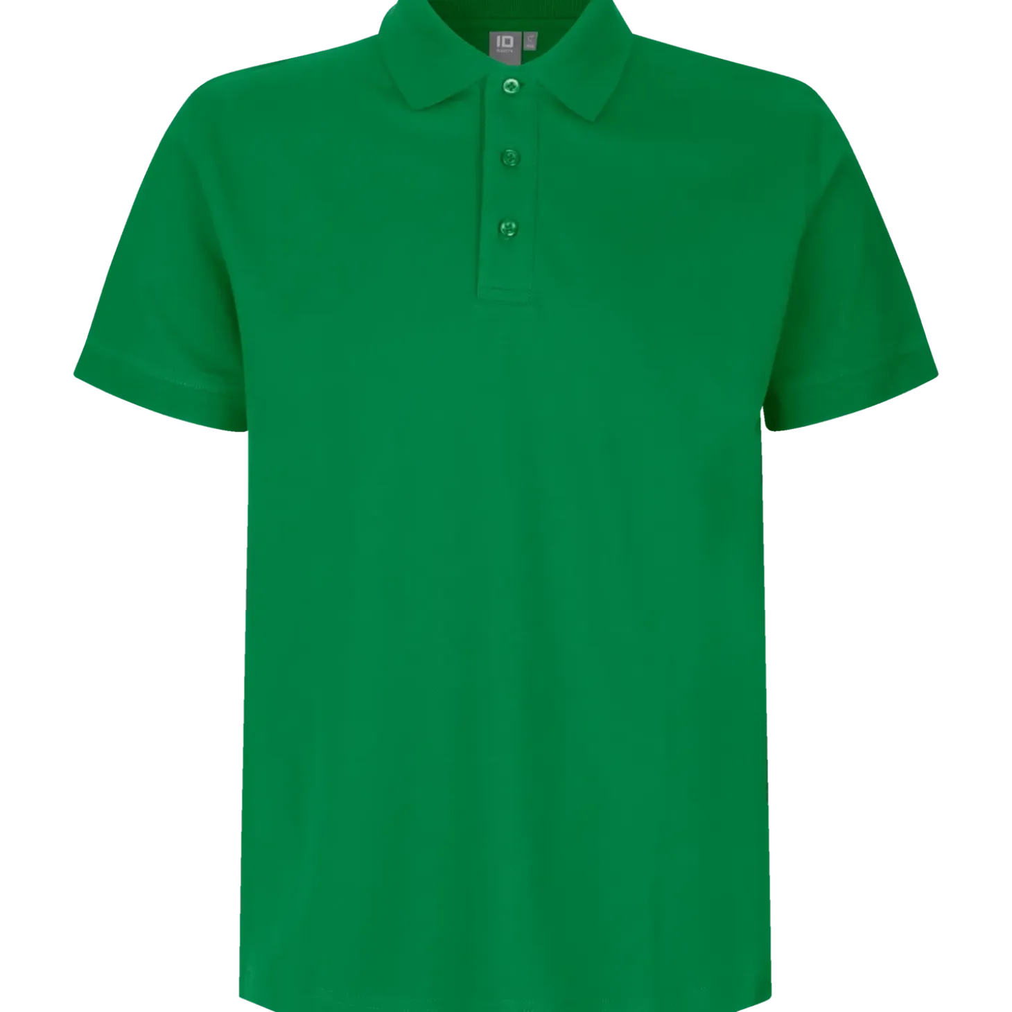 ID stretch herre poloshirt grøn str. L
