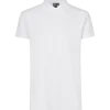 ID 0525 stretch herre poloshirt hvid str. L