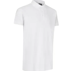 ID 0525 stretch herre poloshirt hvid str. L