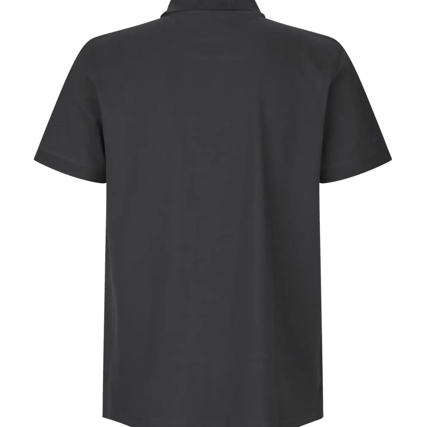 ID stretch herre poloshirt koks grå str. 2XL