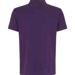ID stretch herre poloshirt lilla str. 2XL