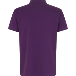 ID stretch herre poloshirt lilla str. 2XL