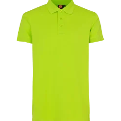 ID stretch herre poloshirt lime str. 2XL