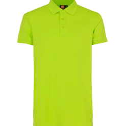 ID stretch herre poloshirt lime str. 2XL