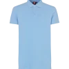 ID 0525 Stretch herre poloshirt lysblå str. 2XL