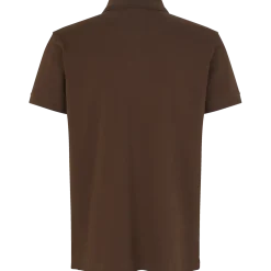 ID stretch herre poloshirt mocca str. 2XL