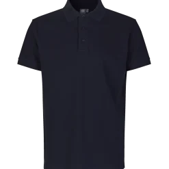 ID stretch herre poloshirt navy str. L