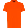 ID stretch herre poloshirt orange str. XL