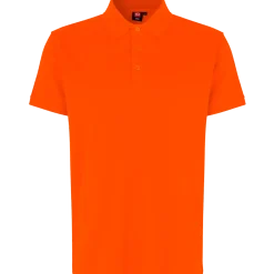 ID stretch herre poloshirt orange str. XL