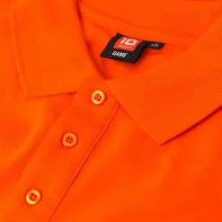 ID stretch herre poloshirt orange str. XL