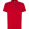 ID Stretch herre poloshirt rød str. L