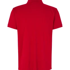 ID Stretch herre poloshirt rød str. L