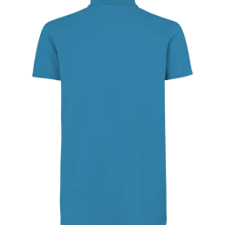 ID stretch herre poloshirt turkis str. 2XL