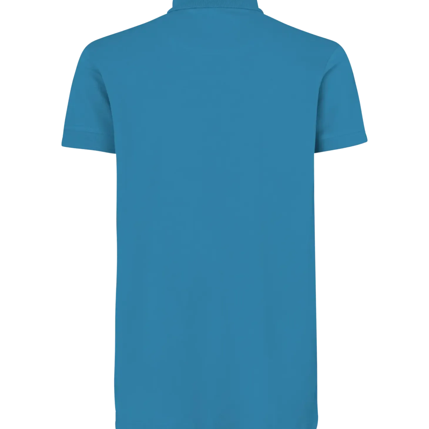 ID stretch herre poloshirt turkis str. 2XL
