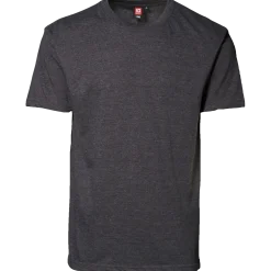 ID T-Time t-shirt kortærmet grafit melange str. XL