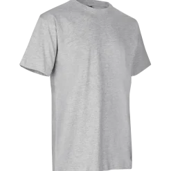 ID T-Time t-shirt kortærmet grå melange str. L