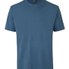 ID T-Time t-shirt kortærmet indigo str. L