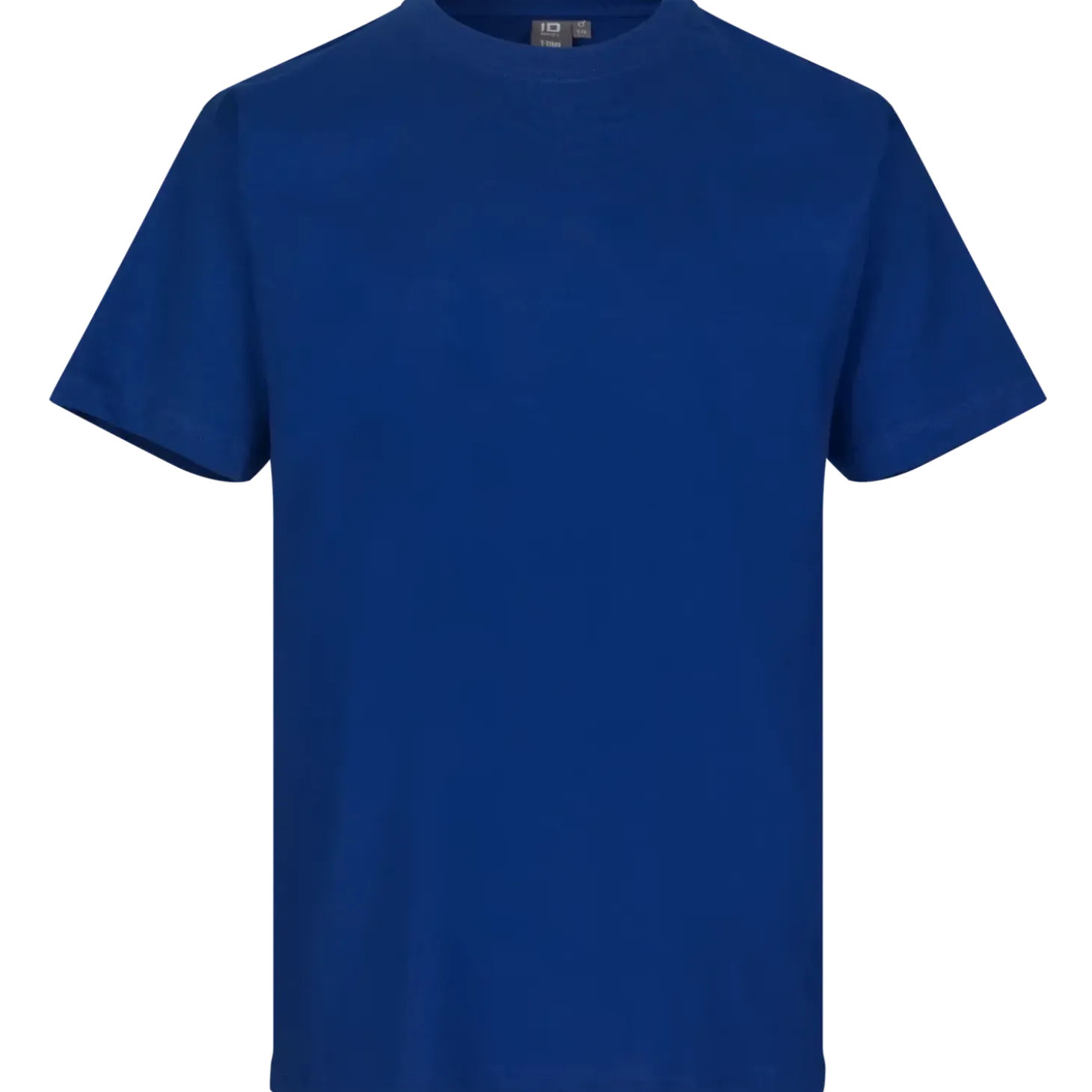 ID T-Time t-shirt kortærmet kongeblå str. L