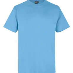 ID T-Time t-shirt kortærmet lys blå str. XL