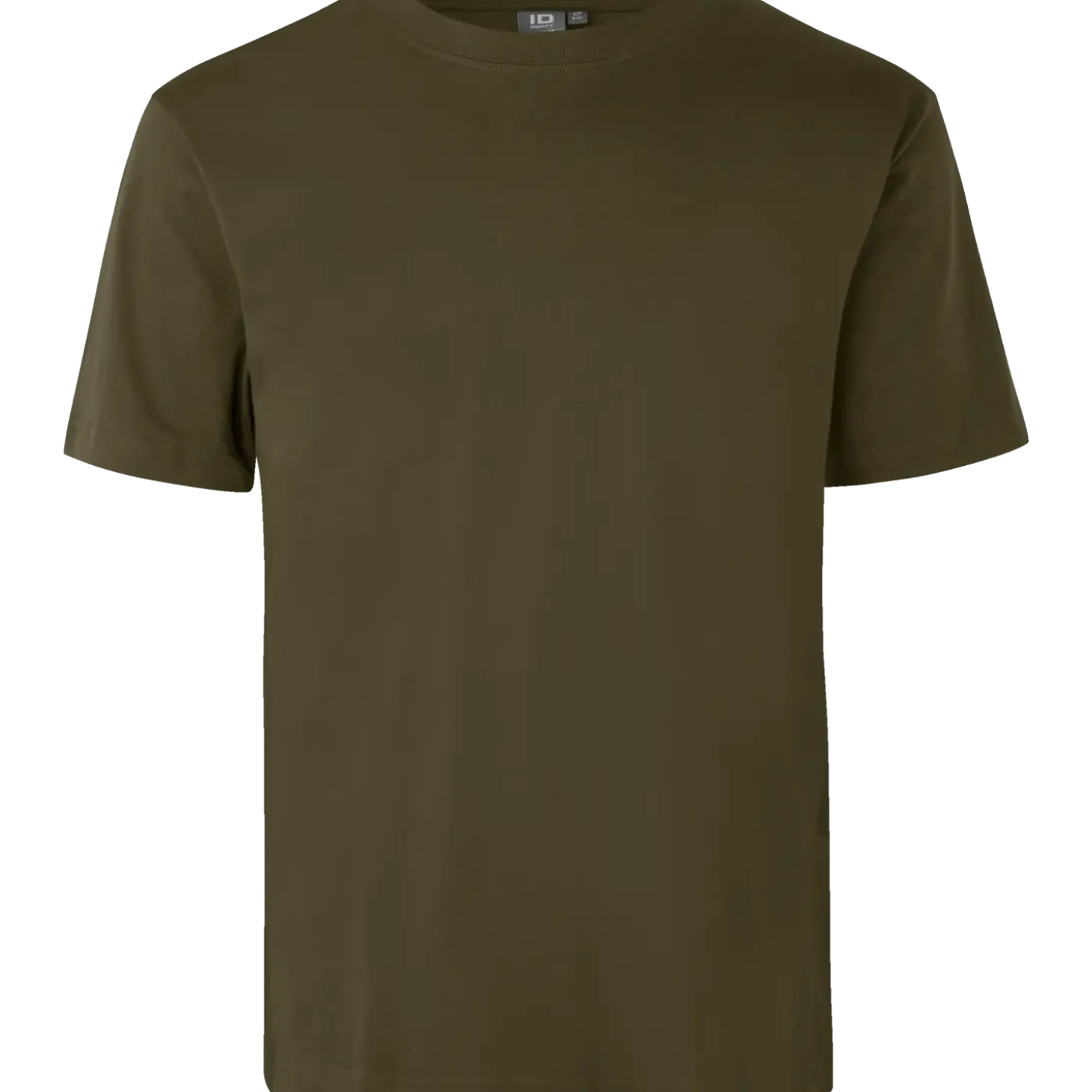 ID T-Time t-shirt kortærmet oliven str. L