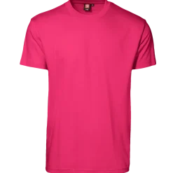 ID T-Time t-shirt kortærmet pink str. 2XL