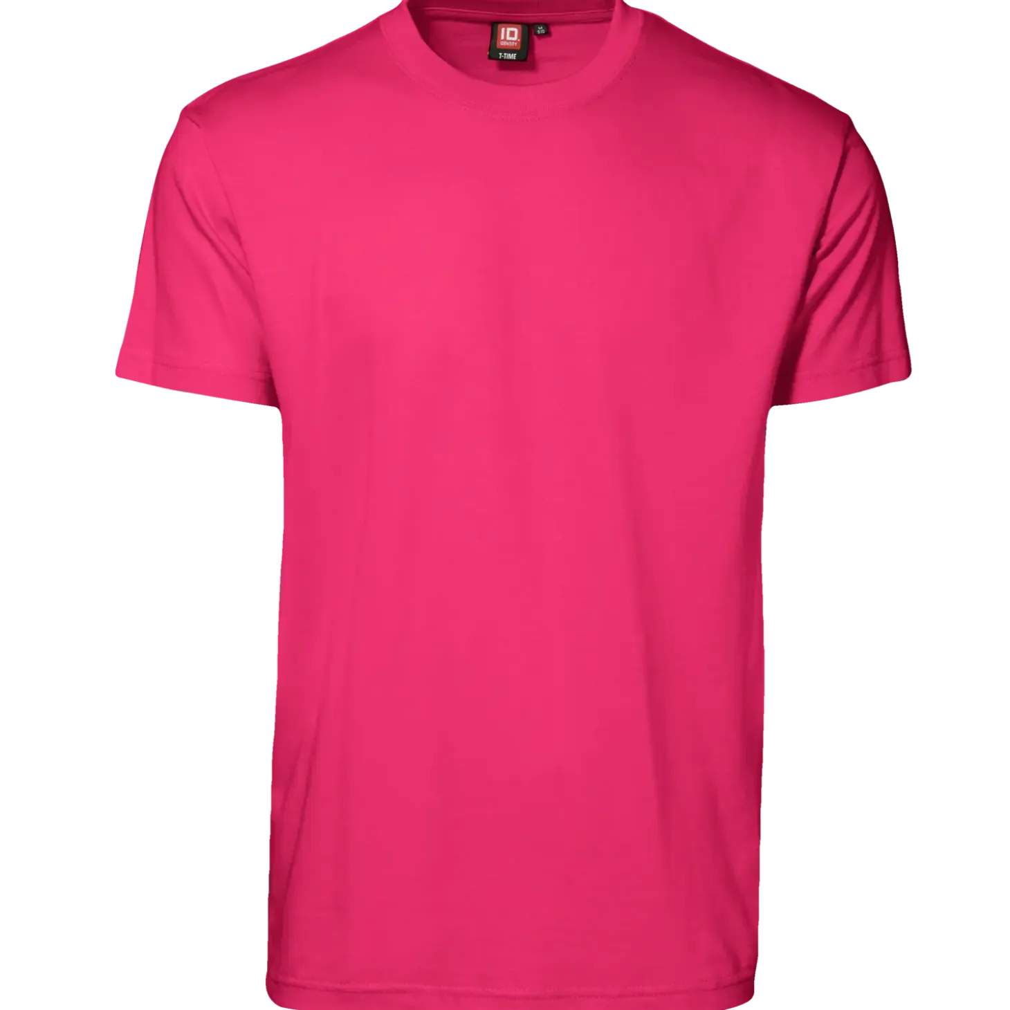 ID T-Time t-shirt kortærmet pink str. 2XL