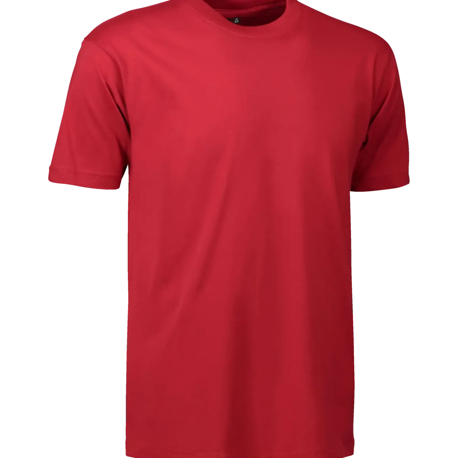 ID T-Time t-shirt kortærmet rød str. L