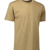 ID T-Time t-shirt kortærmet sand str. XL