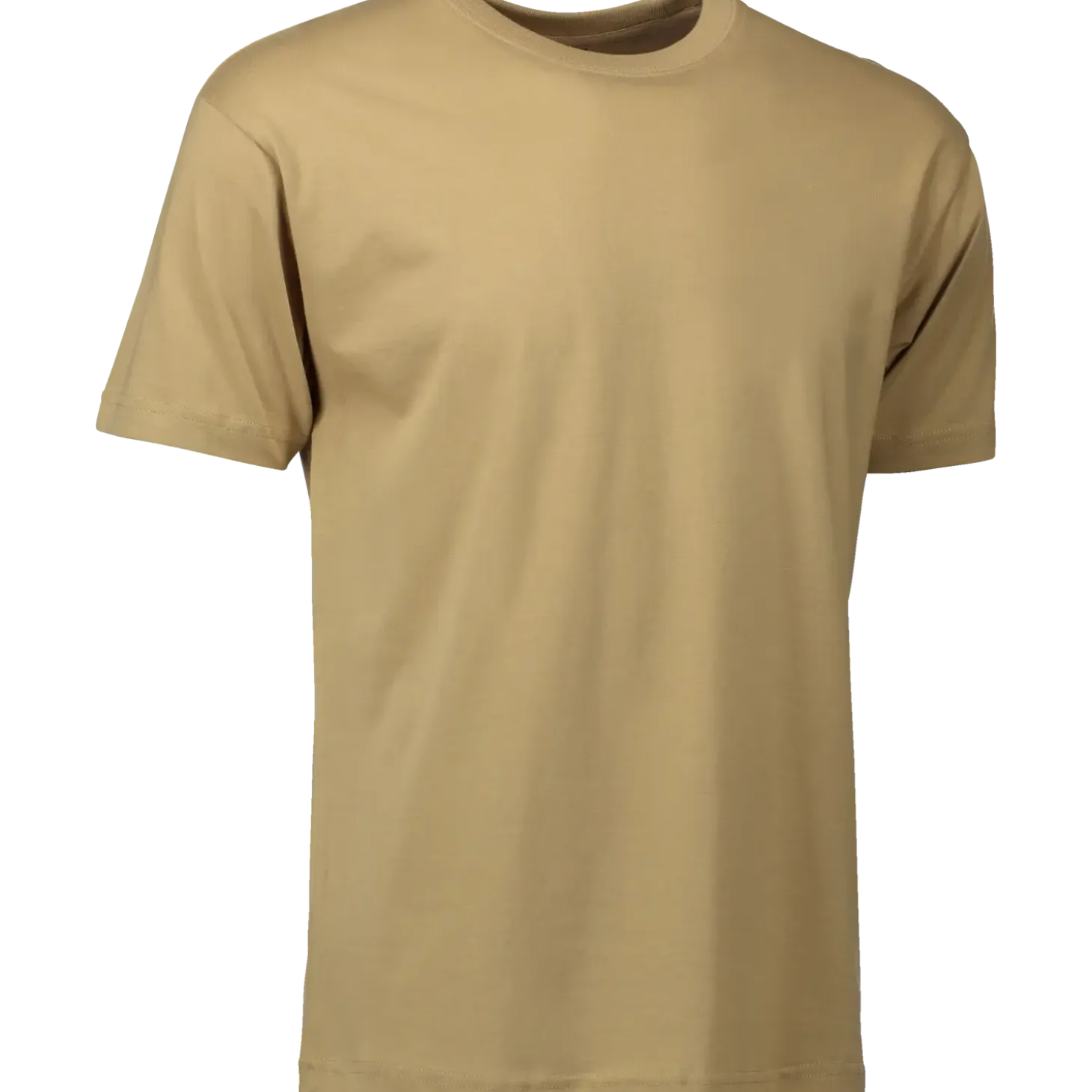 ID T-Time t-shirt kortærmet sand str. XL